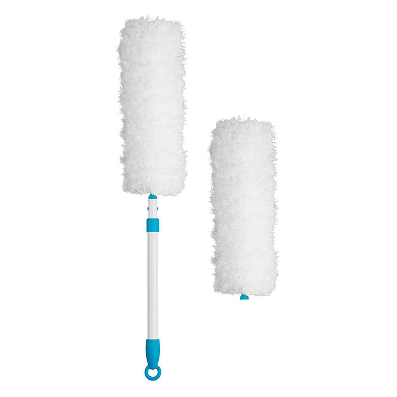 Bộ Cây Lau Bụi Đa Năng Microfiber Duster Và Đầu Lau Thay Thế LocknLock 650 - 820mm - ETM226, , large image number null